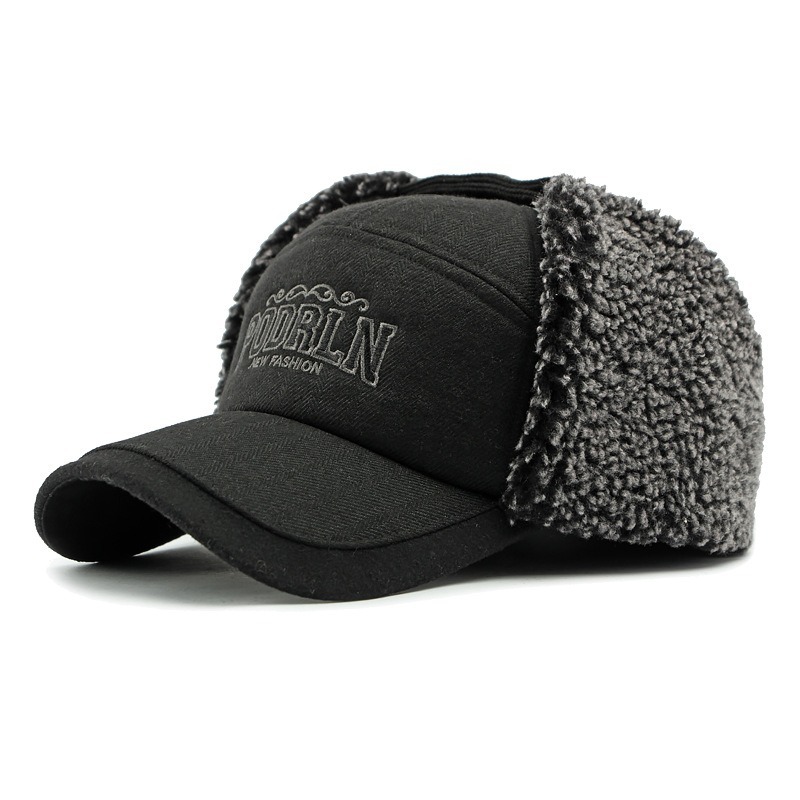 Boreal — Casquette d'hiver brodée — Noir