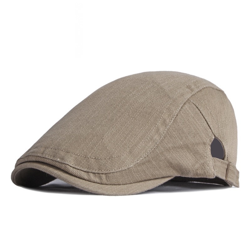 Nara — Béret en coton lavé — Kaki