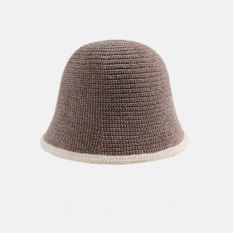 Brume — Bob en maille douce — Marron