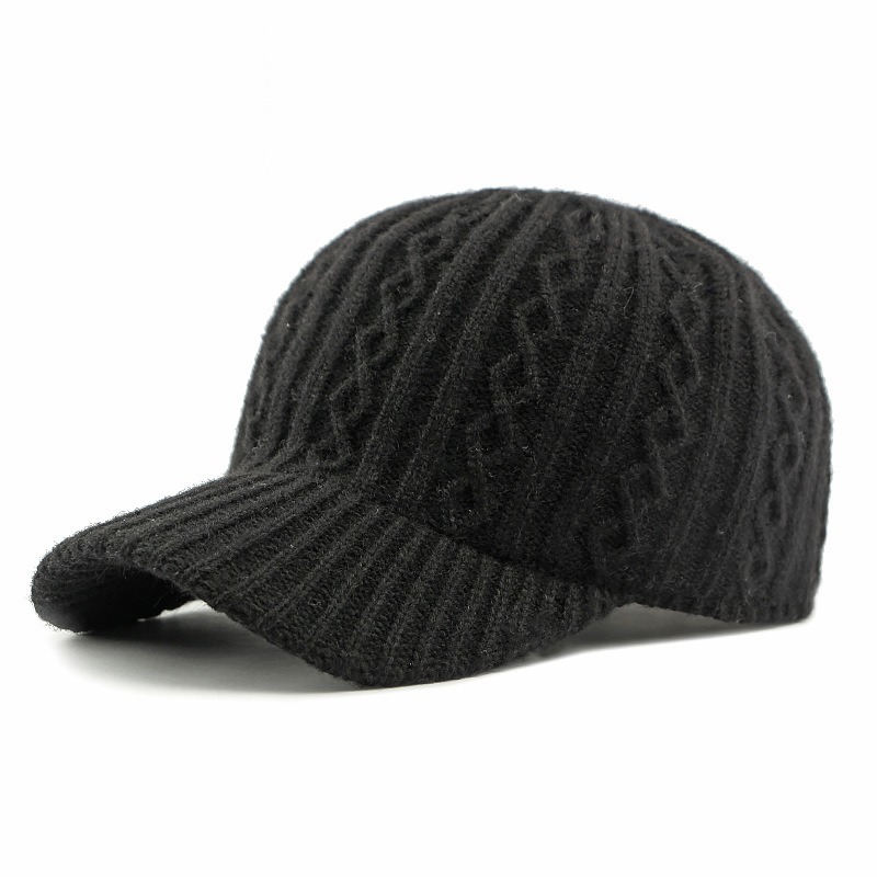 Camino — Dad cap en maille — Noir