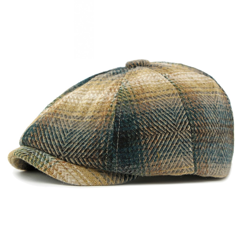 Tiepolo — casquette huit pans — Kaki