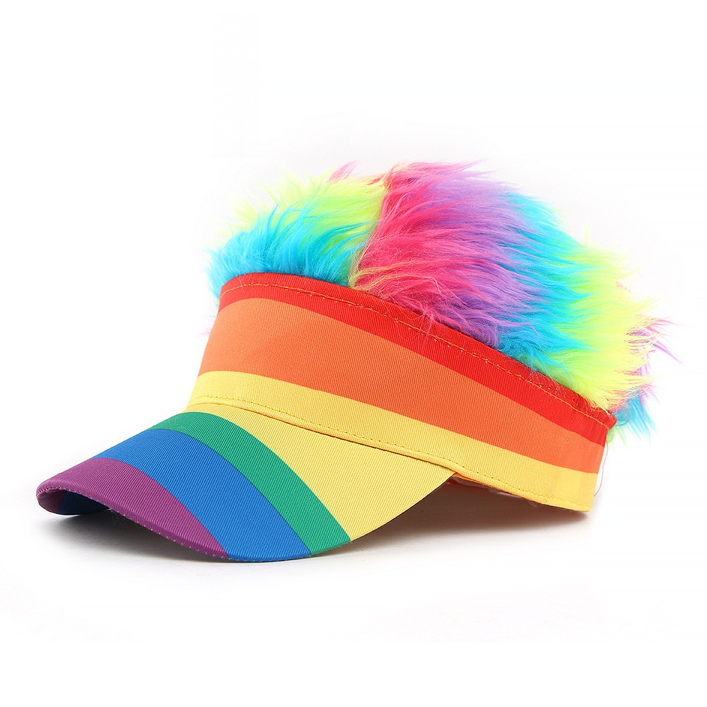 Copete — casquette de baseball à cheveux — Multicolore