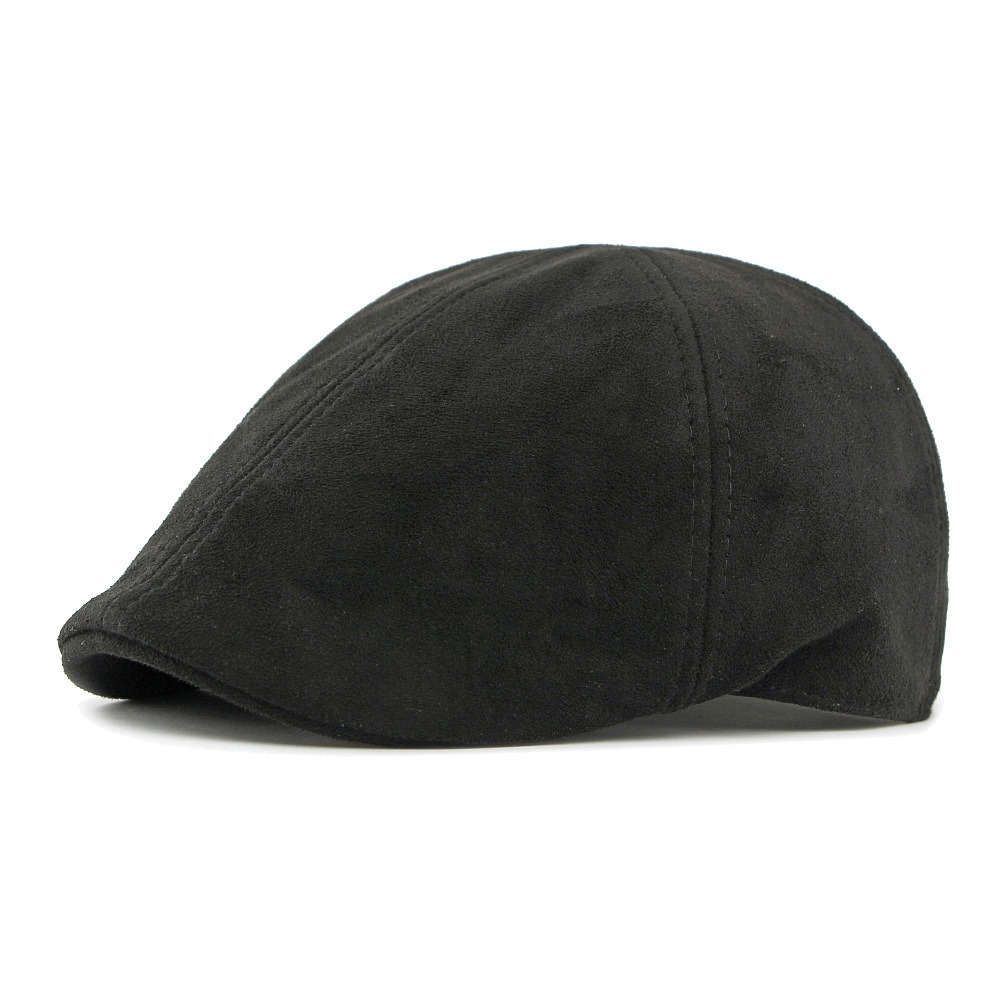 Moka — béret à visière courte — Noir