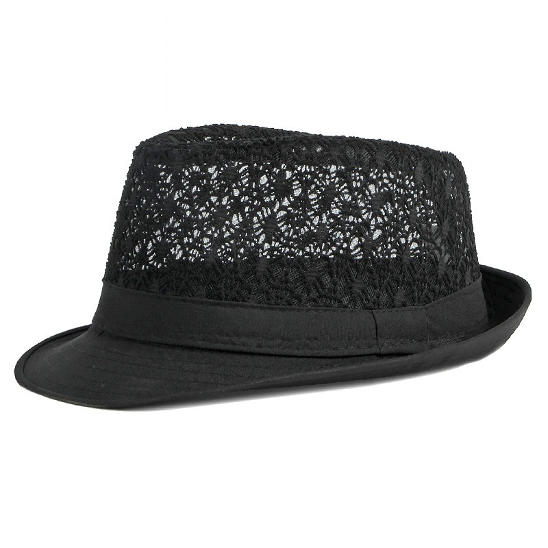 Barlovento — chapeau de soleil large bord — Noir