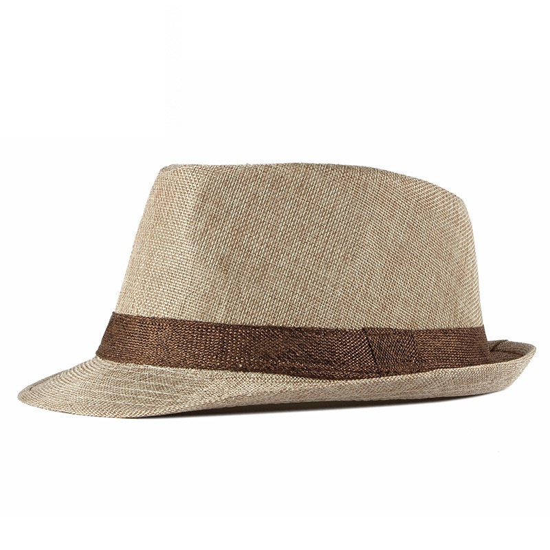 Rumba — chapeau jazz à bord court — Khaki
