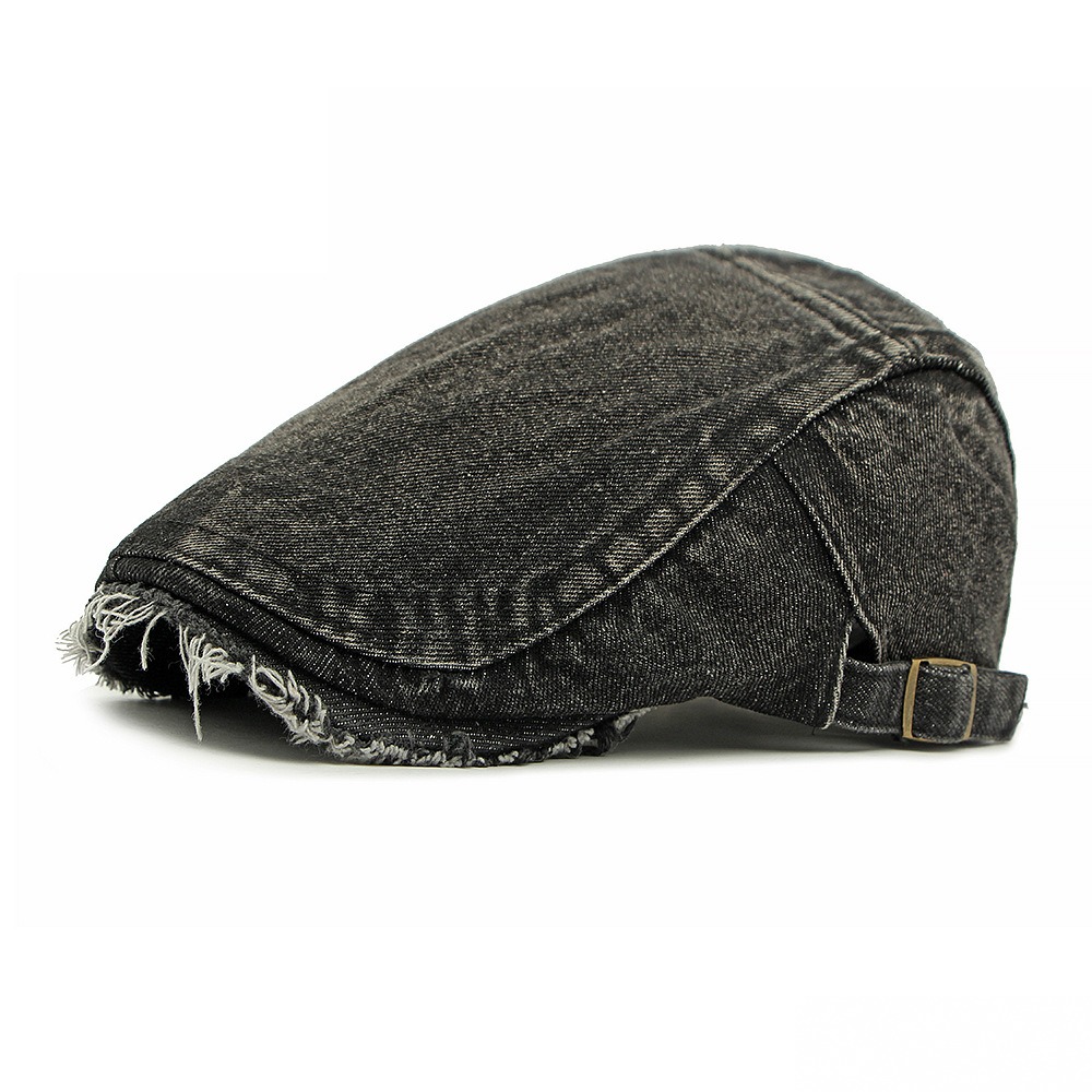 Camargue — casquette à visière courte — Noir