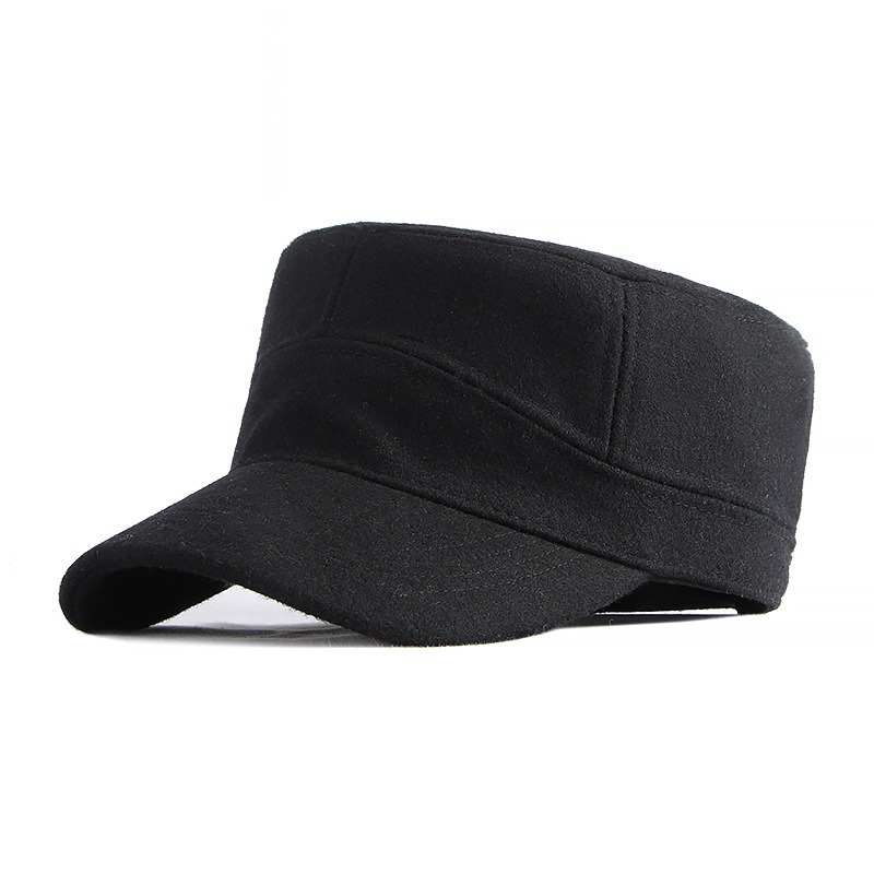 Cobijo — casquette à calotte plate — Noir
