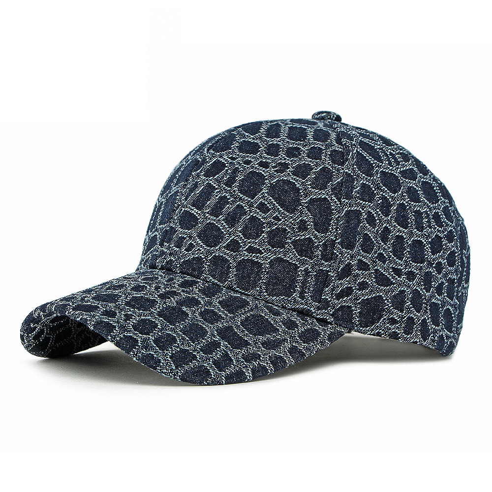 Nîmes — casquette en jean — Bleu foncé