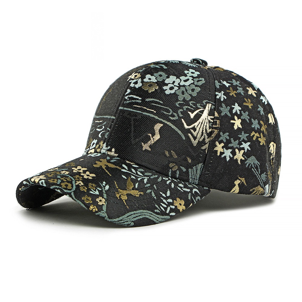 Feria — casquette brodée réglable — Noir
