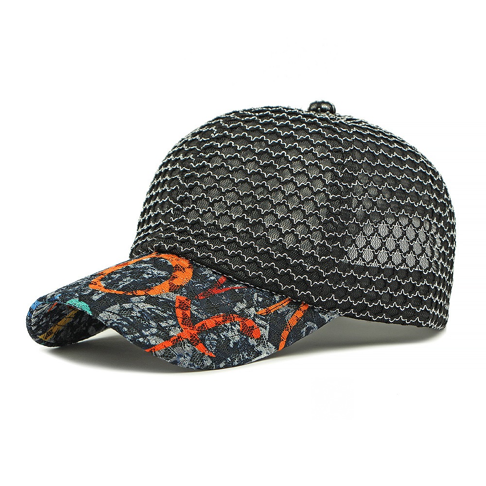 Encaje — casquette de baseball réglable — Noir