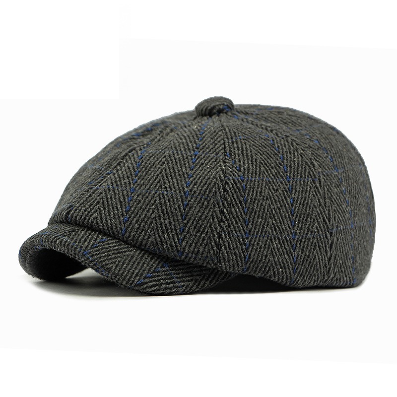 Calatrava — casquette huit pans — Noir