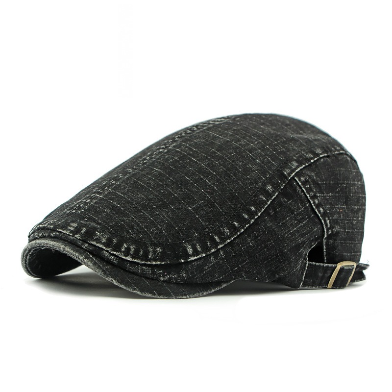 Cascada — béret à visière courte — Noir