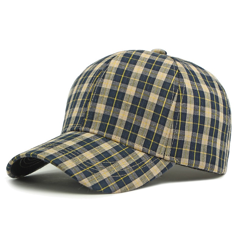 Picnic — casquette à carreaux — Bleu marine à carreaux