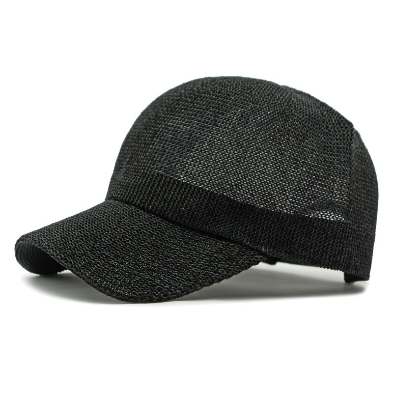 Aire — casquette baseball réglable — Noir